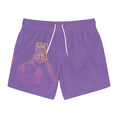 Swim Trunks: Bowling Lite Purple