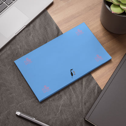 Post-it® Note Pads: Fight Cancer Lite Blue