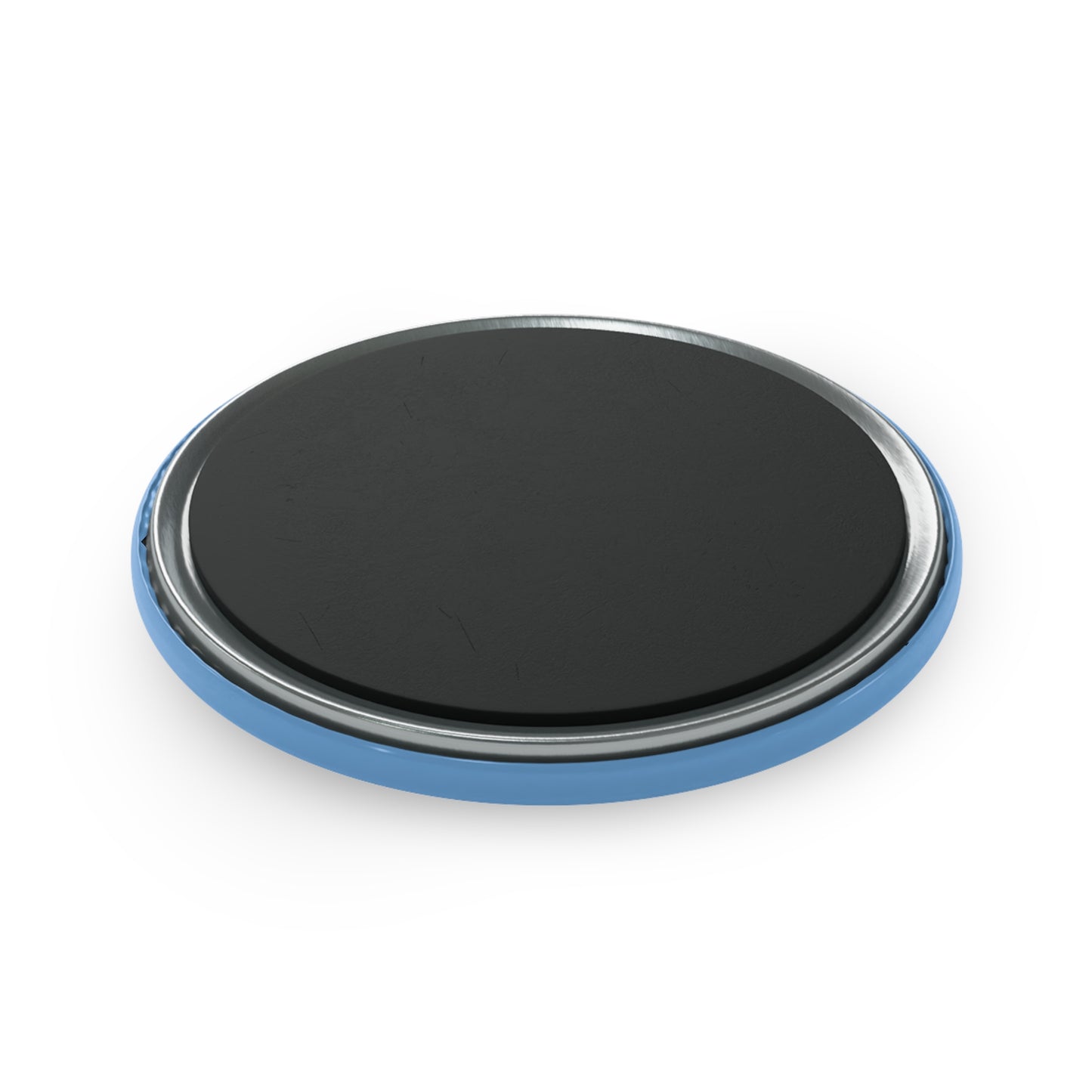 Button Magnet, Round (1 & 10 pcs): Tennis Lite Blue