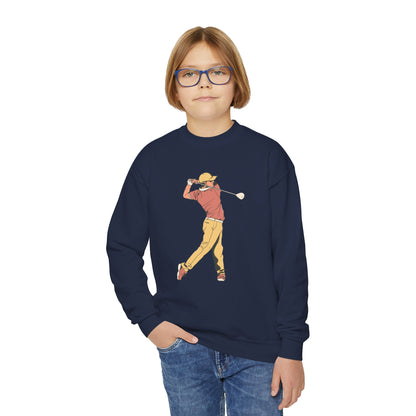 Youth Crewneck Sweatshirt: Golf