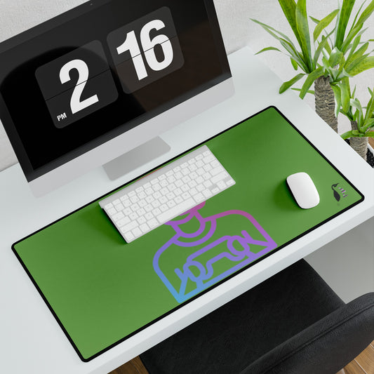 Desk Mats: Gaming Green
