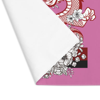 Placemat, 1pc; Dragons Lite Pink