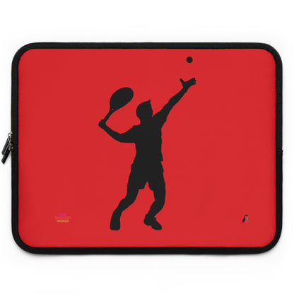 Laptop Sleeve: Tennis Red