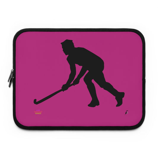 Laptop Sleeve: Hockey Pink