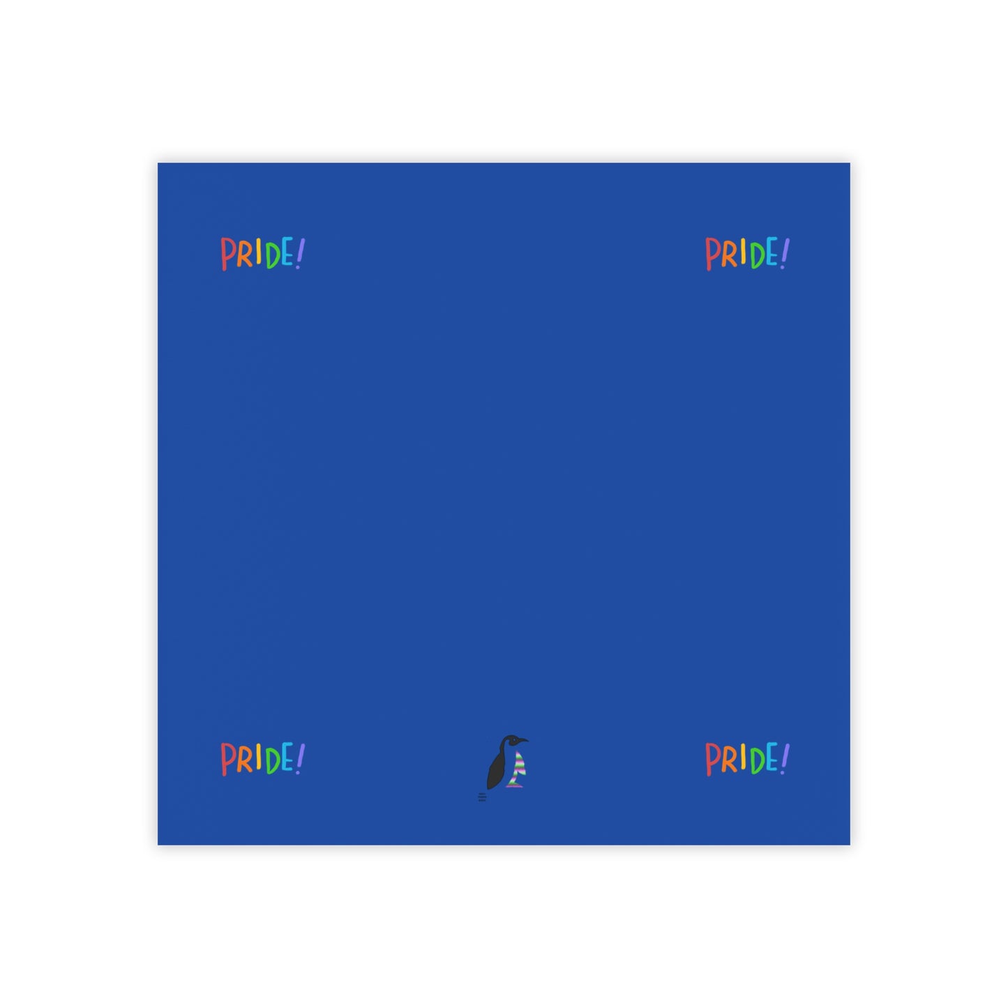 Post-it® Note Pads: LGBTQ Pride Dark Blue