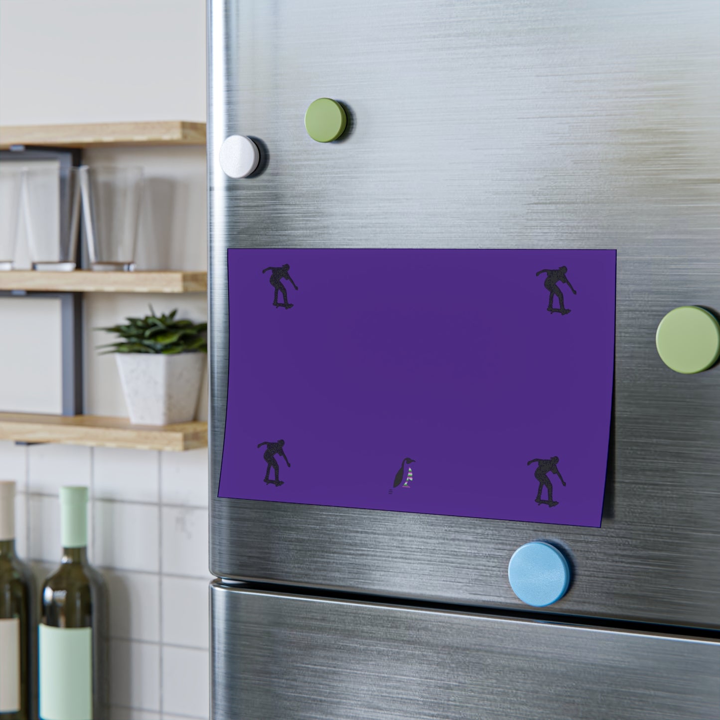 Post-it® Note Pads: Skateboarding Purple