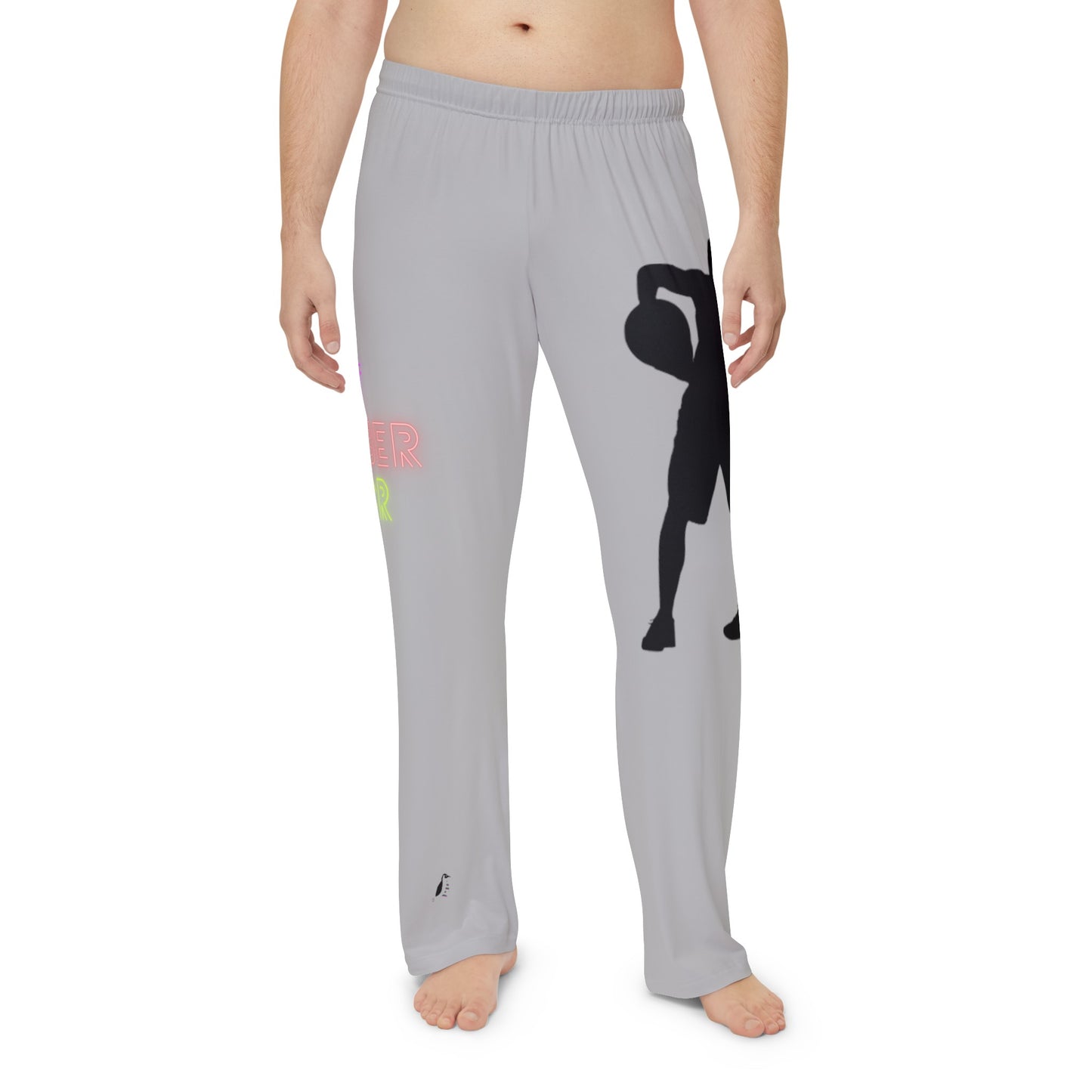 Men's Pajama Pants: Basketball Lite Grey