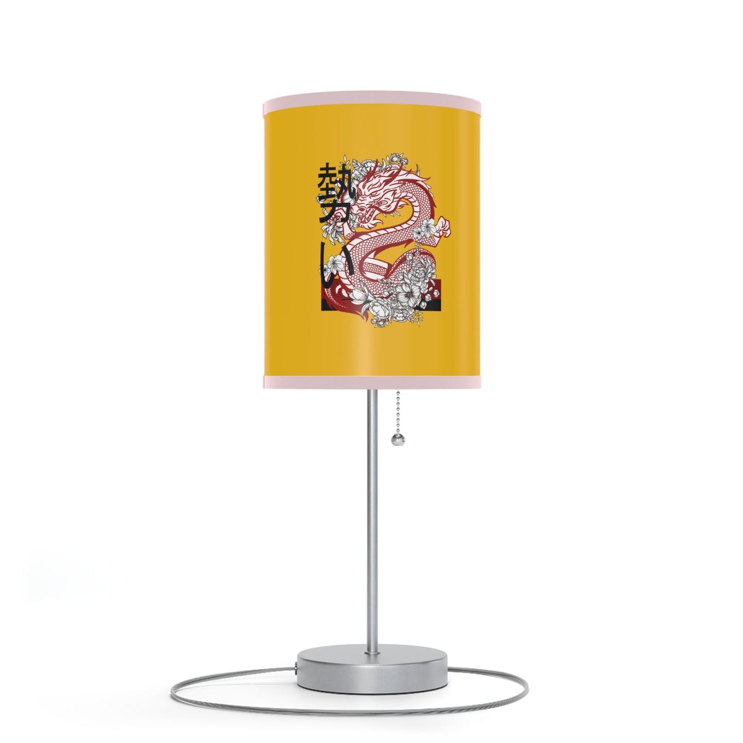 Lamp on a Stand, US|CA plug: Dragons Yellow