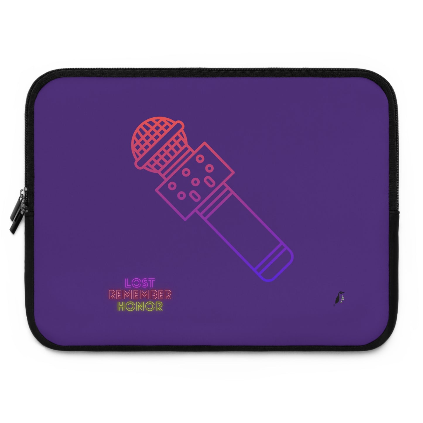 Laptop Sleeve: Music Purple