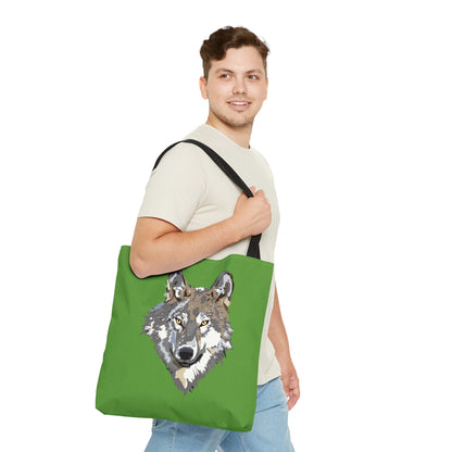 Tote Bag: Wolves Green