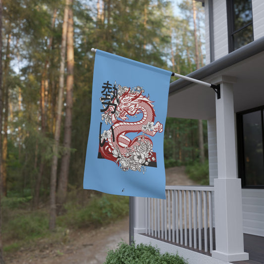 House Banner: Dragons Lite Blue