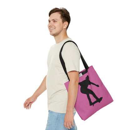 Tote Bag: Skateboarding Lite Pink