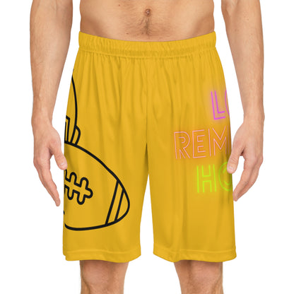 Basketball Shorts: Football Yellow