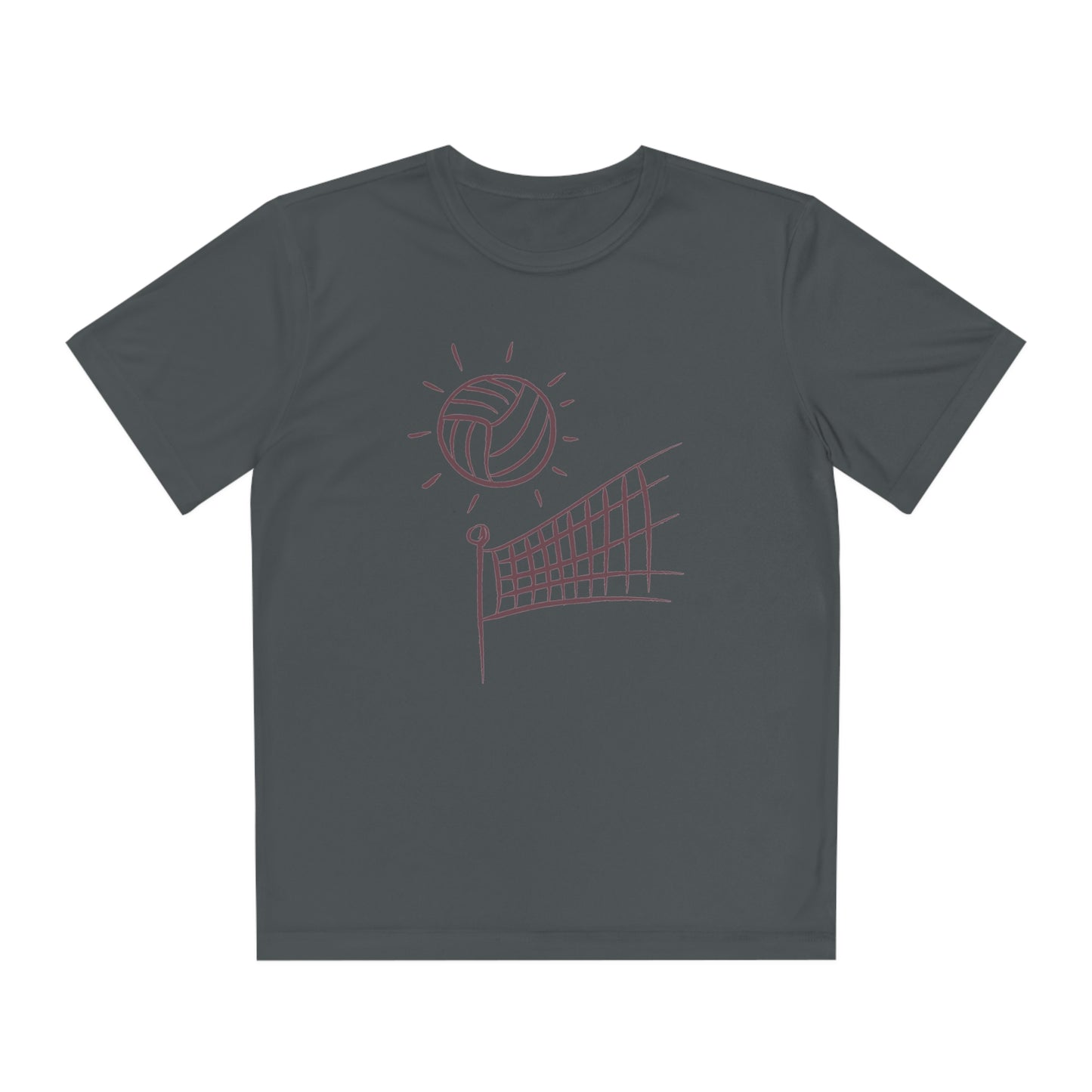 Youth Competitor Tee #1: Volleyball