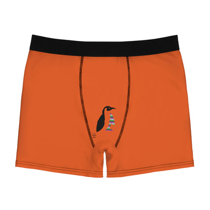 Men's Boxer Briefs: Weightlifting Orange