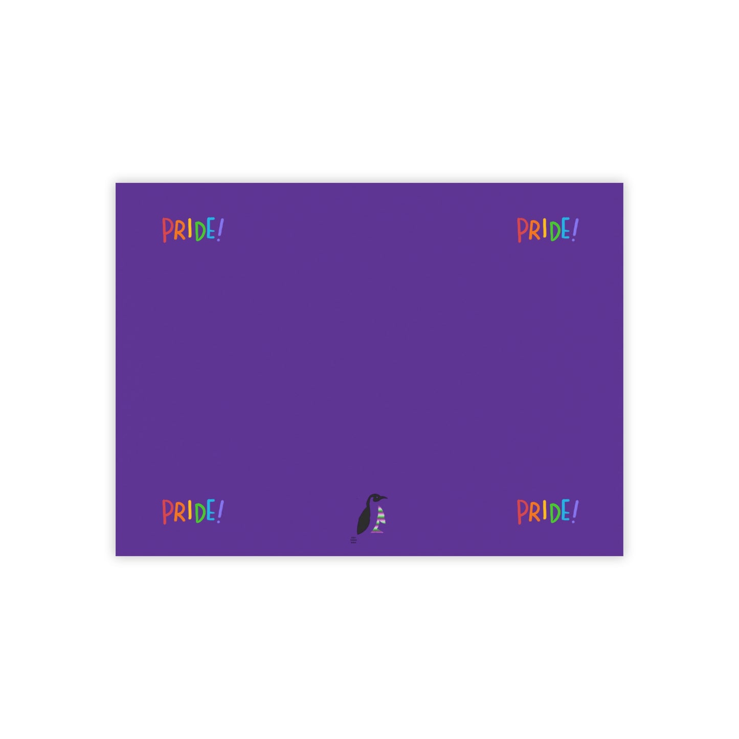 Post-it® Note Pads: LGBTQ Pride Purple