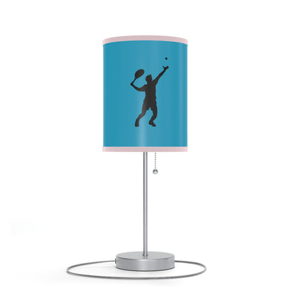 Lamp on a Stand, US|CA plug: Tennis Turquoise