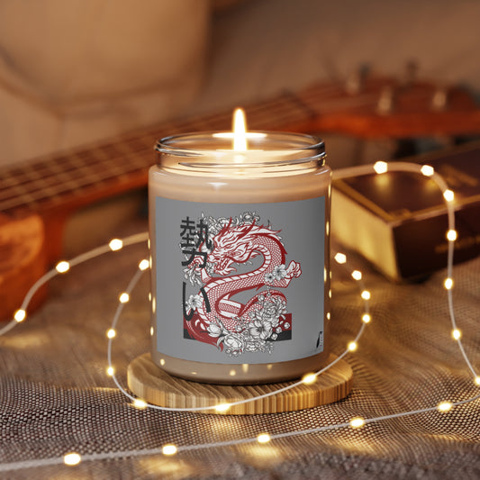 Scented Candle, 9oz: Dragons Grey