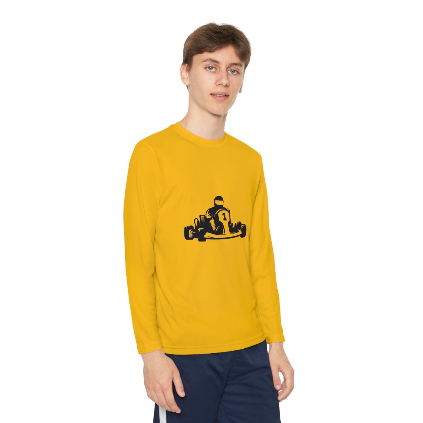 Youth Long Sleeve Competitor Tee: Racing