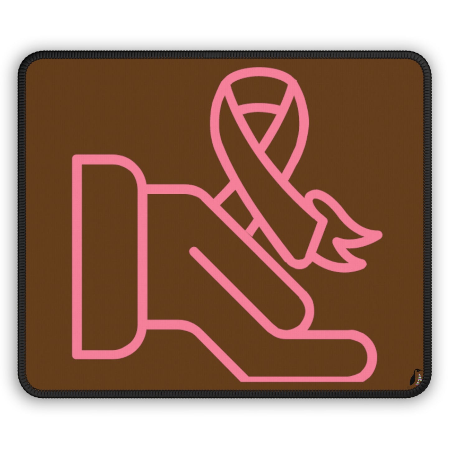 Gaming Mouse Pad: Fight Cancer Brown