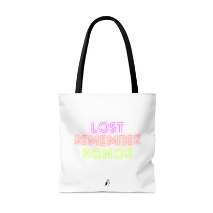 Tote Bag: Basketball White