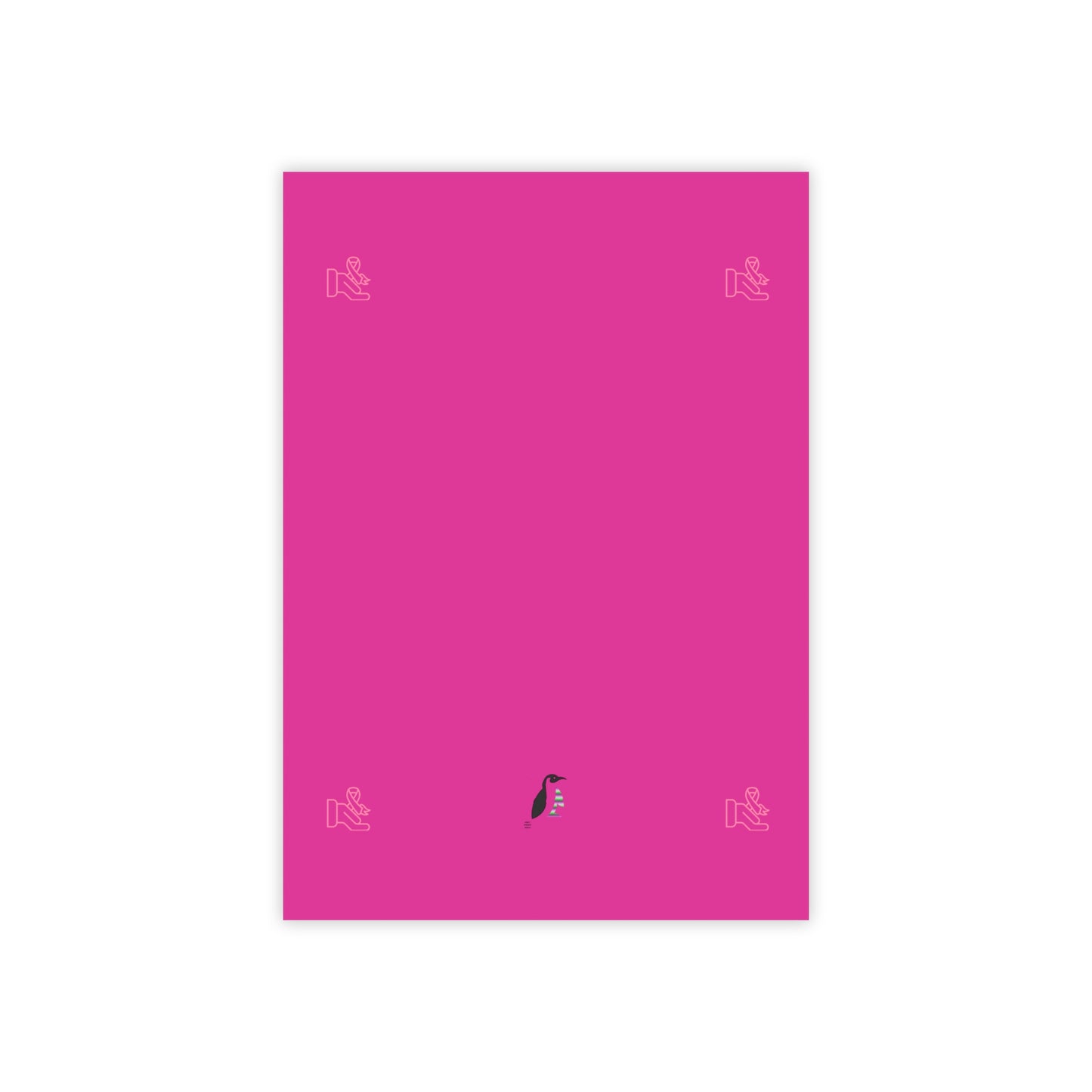 Post-it® Note Pads: Fight Cancer Pink