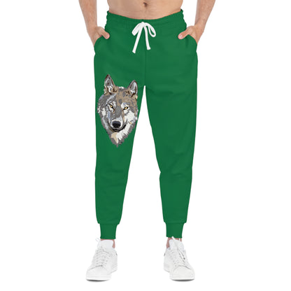 Athletic Joggers: Wolves Dark Green