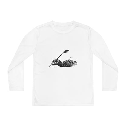 Youth Long Sleeve Competitor Tee: Writing