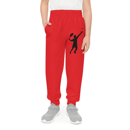 Youth Joggers: Tennis Red