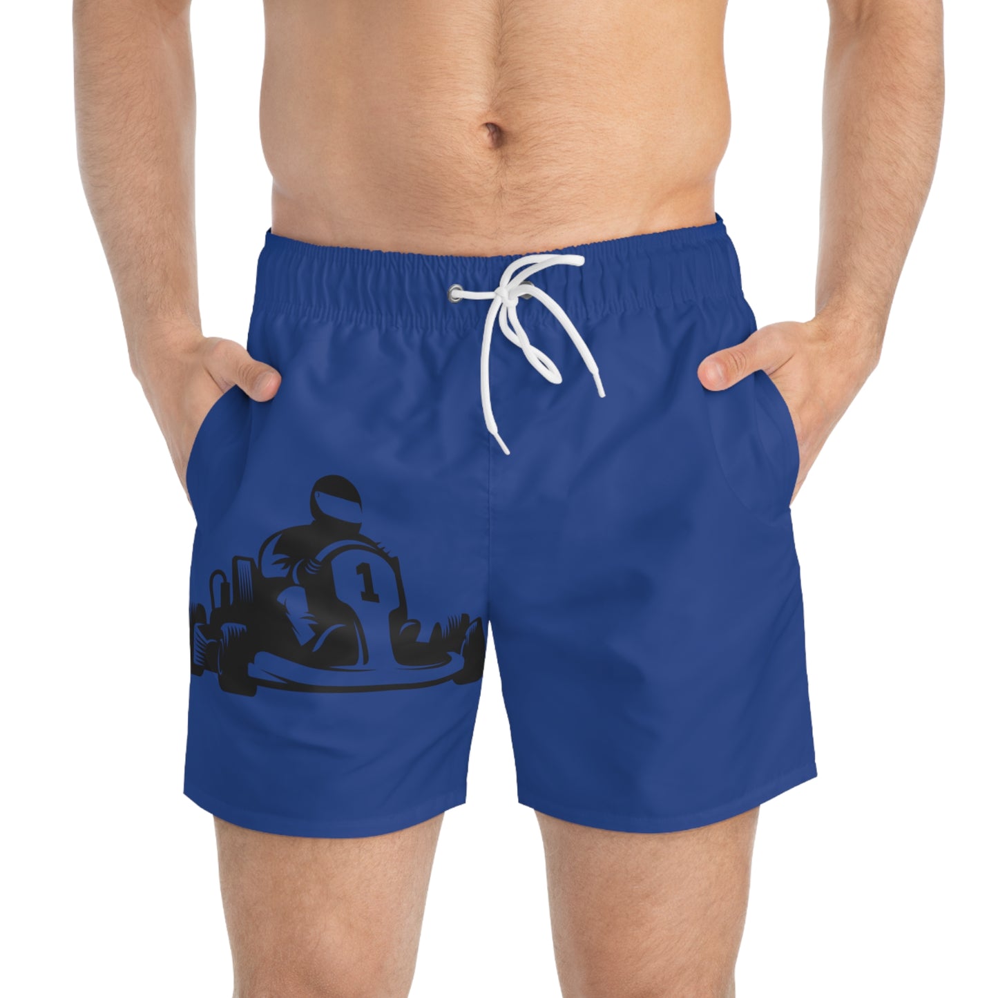 Swim Trunks: Racing Blue