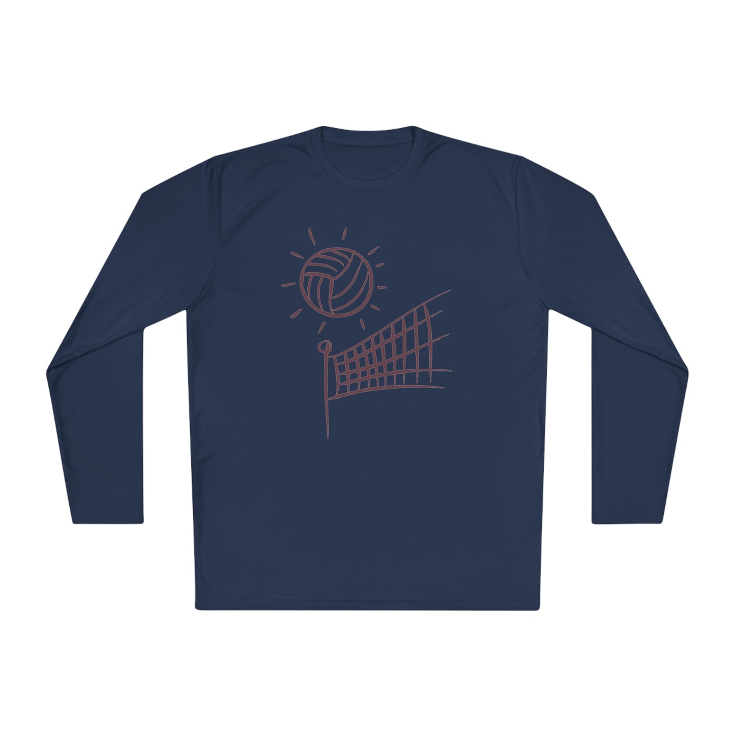 Lightweight Long Sleeve Tee: Volleyball #2