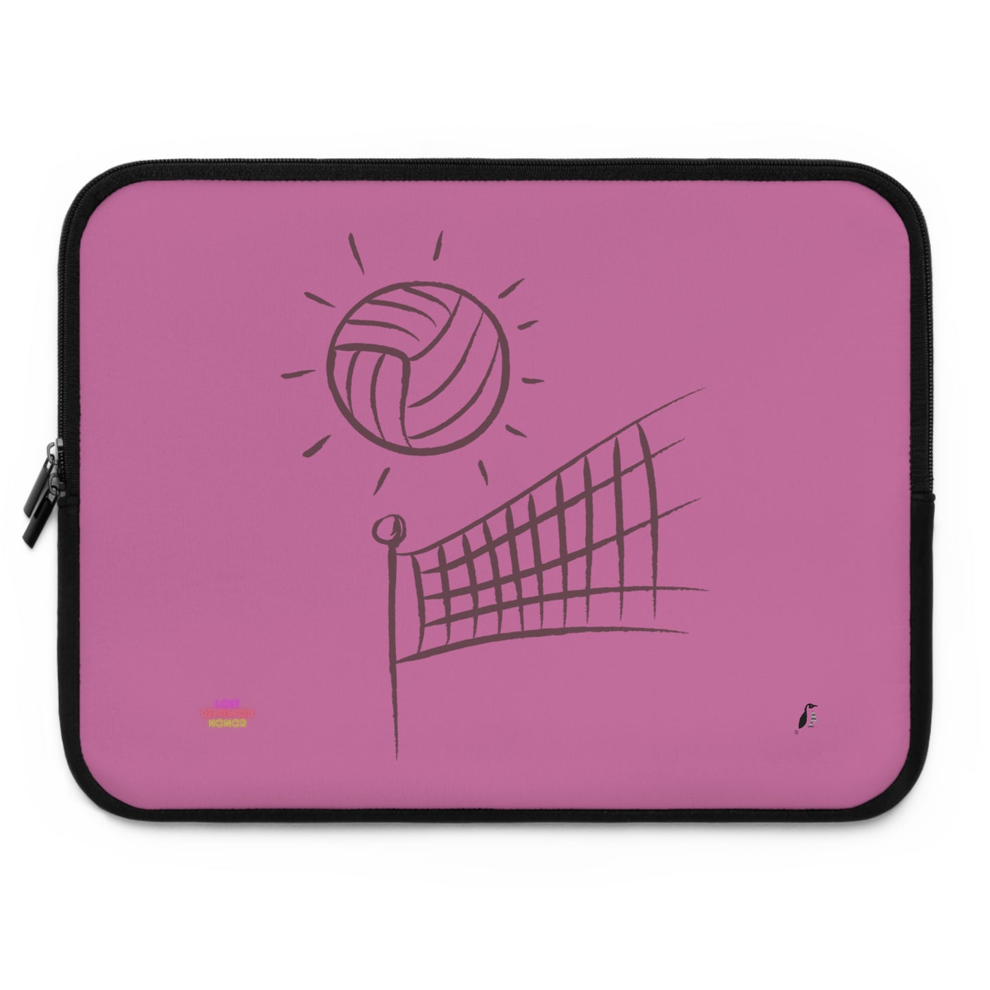 Laptop Sleeve: Volleyball Lite Pink