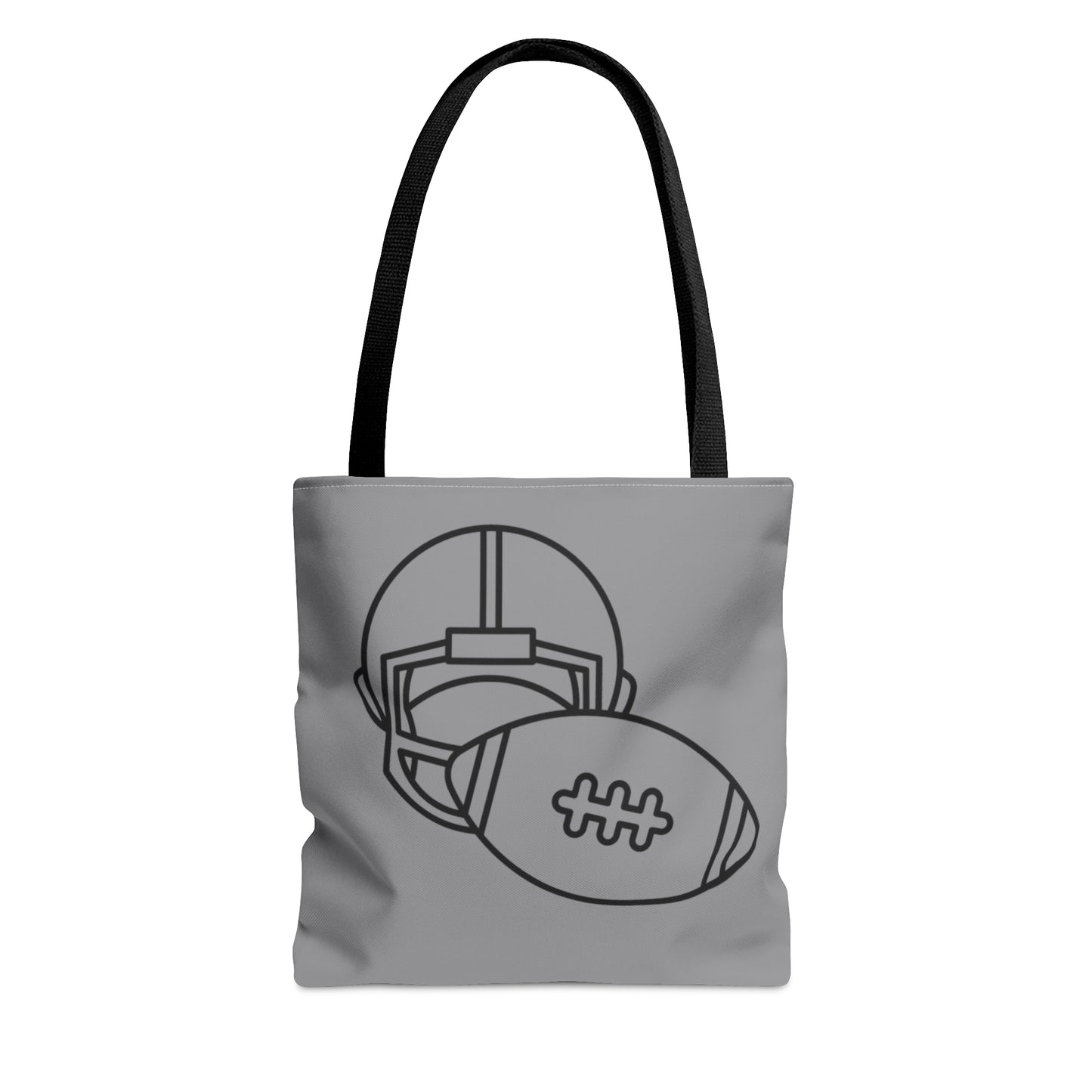 Tote Bag: Football Grey