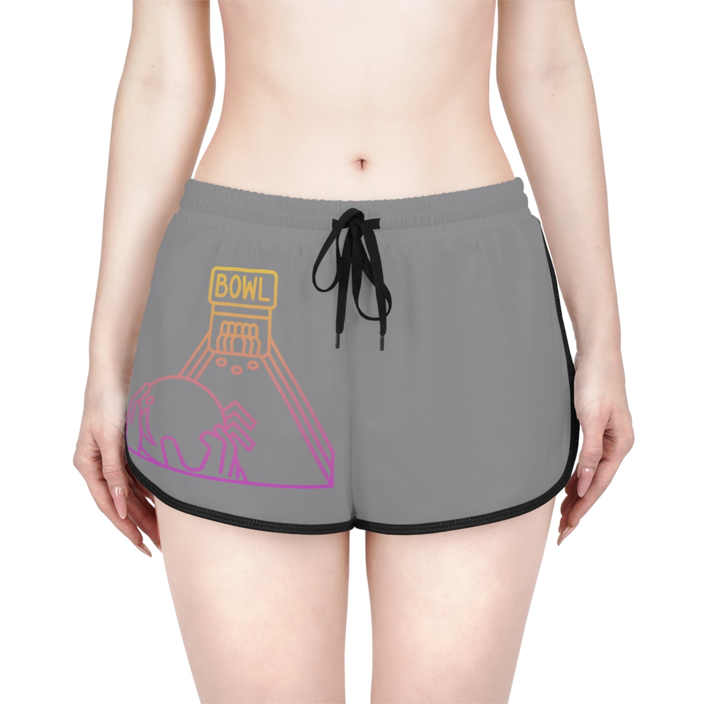 Women's Relaxed Shorts: Bowling Grey