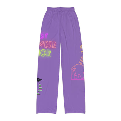 Pajama na pantalon ng mga bata: Bowling Lite Purple 