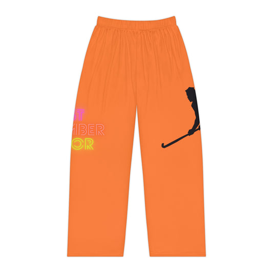 Women's Pajama Pants: Hockey Crusta