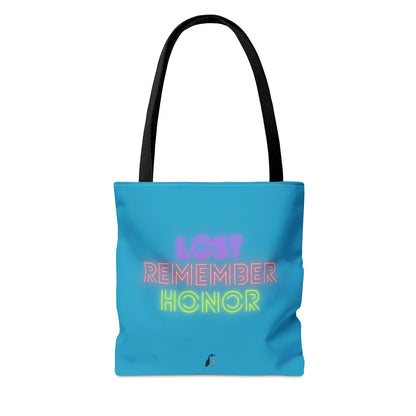 Tote Bag: Basketball Turquoise