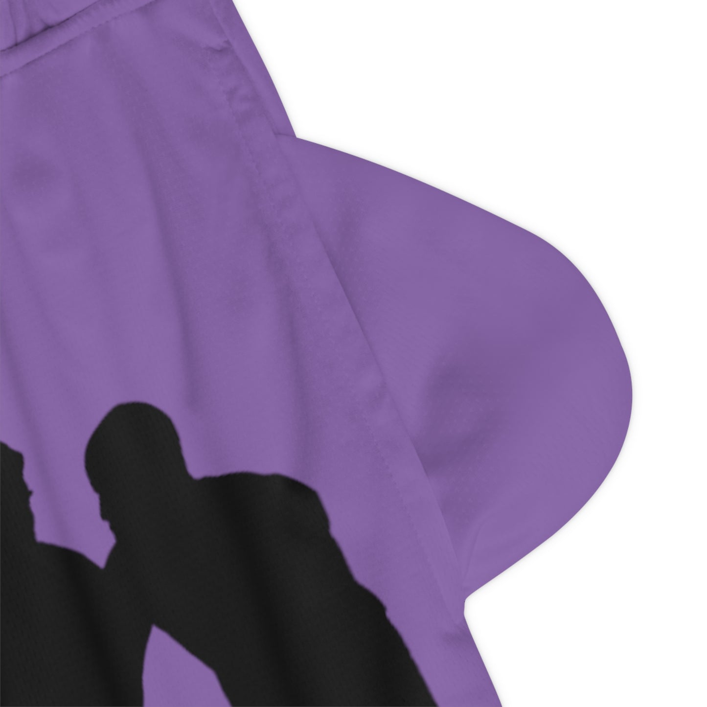 Basketball Rib Shorts: Basketball Lite Purple