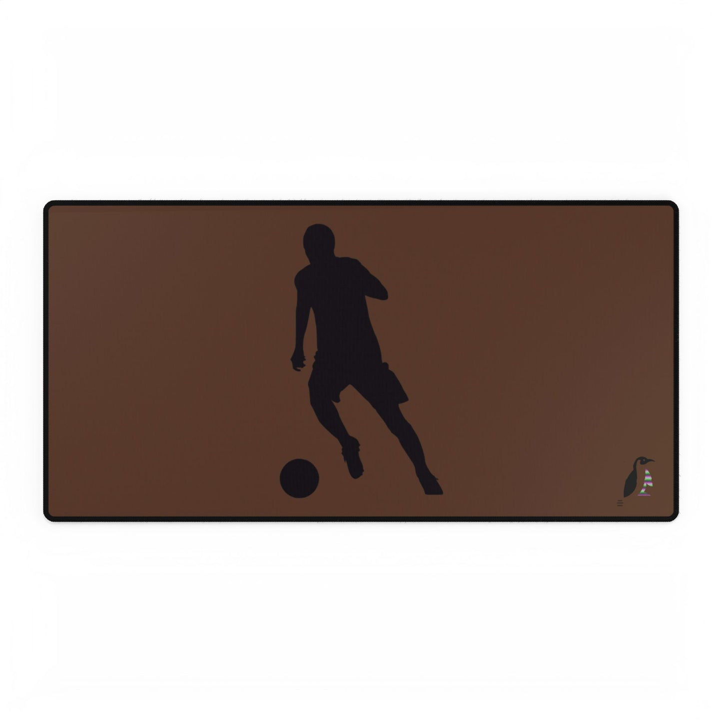 Desk Mats: Soccer Brown