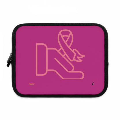 Laptop Sleeve: Fight Cancer Pink