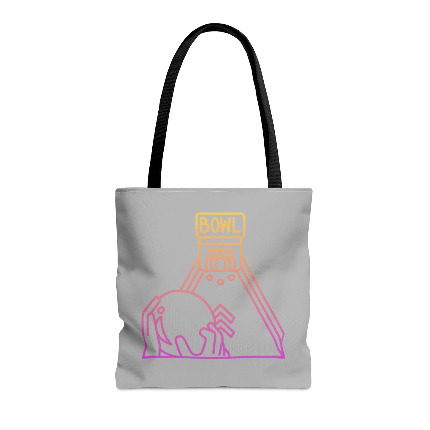 Tote Bag: Bowling Lite Grey