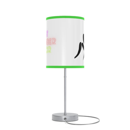 Lamp on a Stand, US|CA plug: Wrestling White