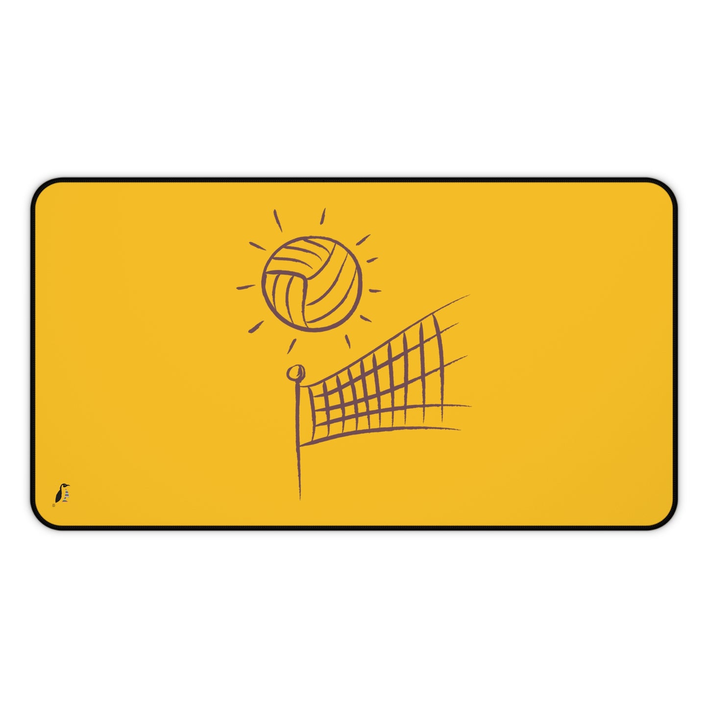 Desk Mat: Volleyball Yellow