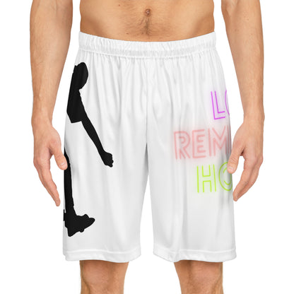 Basketball Shorts: Skateboarding White