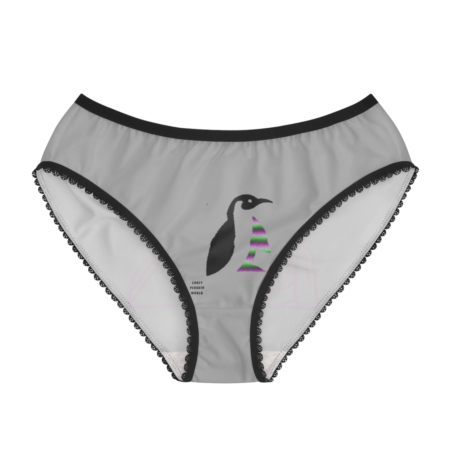 Women's Briefs: Bowling Lite Grey