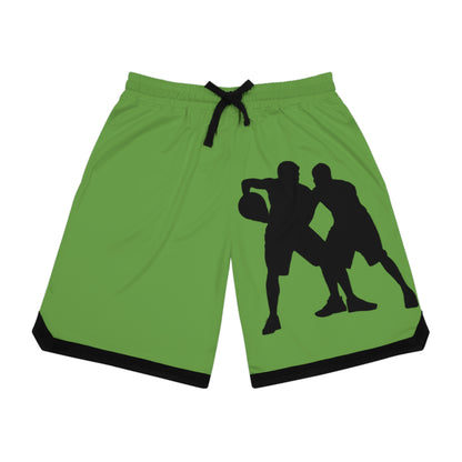 Basketball Rib Shorts: Basketball Green