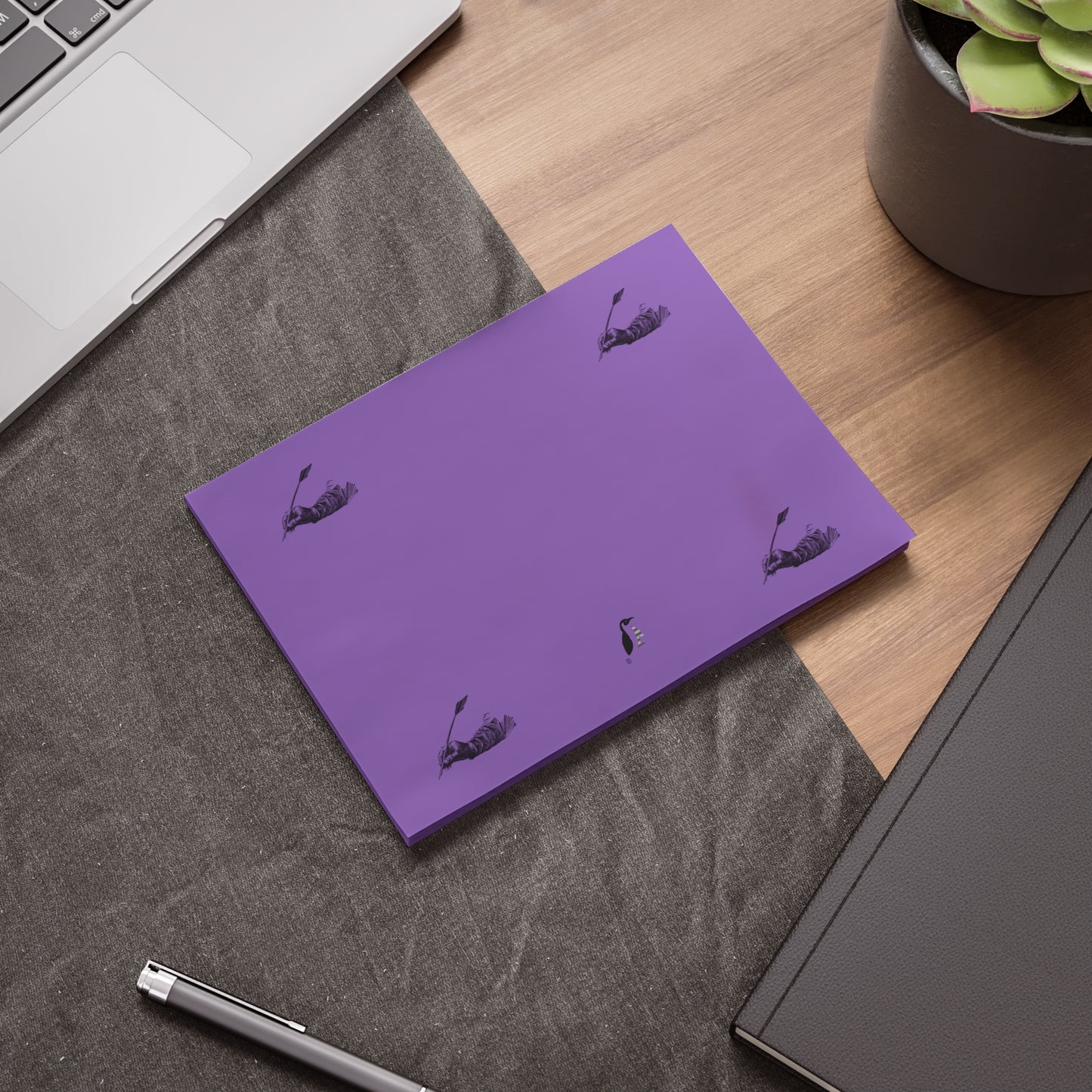 Post-it® Note Pads: Writing Lite Purple