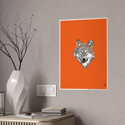 Gloss Posters: Wolves Orange
