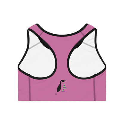 Sports Bra: Lost Remember Honor Lite Pink