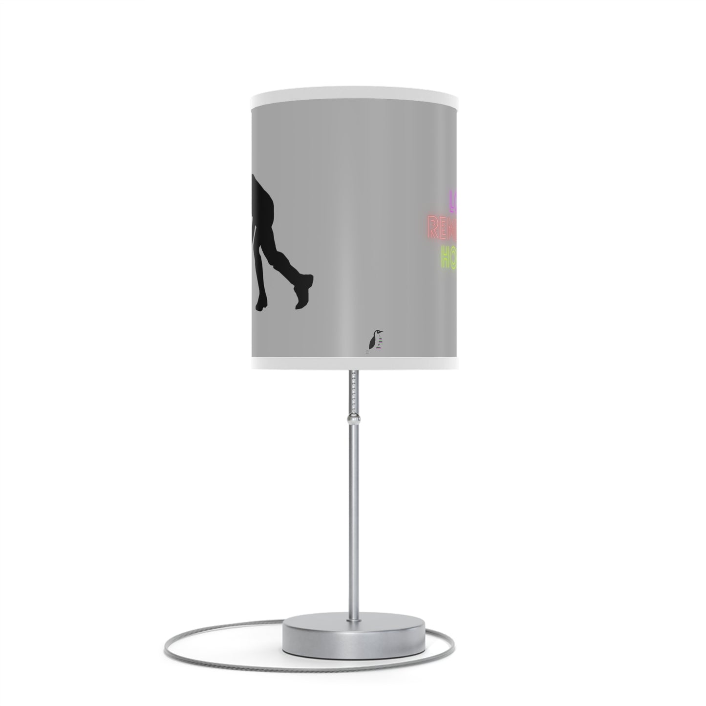 Lamp on a Stand, US|CA plug: Hockey Lite Grey